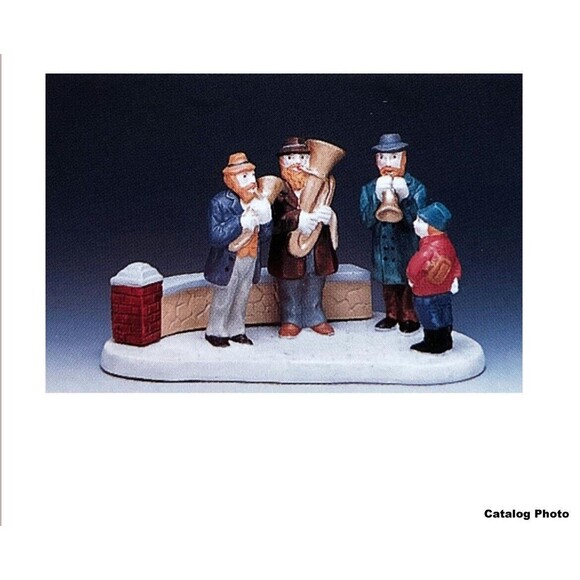 Vintage LEMAX Porcelain Street Musicians Dickensvale 1993 - Picture 1 of 4